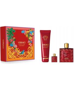 SET Versace Eros Flame Eau de Parfum 100ml + Eau de Parfum 5ml + Shower Gel 150ml Новинки Компьютерная техника