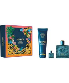 SET Versace Eros Eau de Parfum 100ml + Eau de Parfum 5ml + Shower Gel 150ml Новинки Компьютерная техника