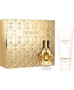 Set Paco Rabanne: Million Gold, Hydrating, Body Lotion, 100 ml + Million Gold, Eau De Parfum,  Refillable, 50 ml Новинки Компьютерная техника
