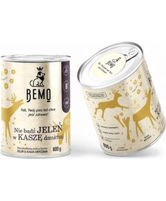 O’Canis Bemo Nie bądź JELEŃ, w KASZĘ dmuchaj mokra karma dla psa 800g Suņu barība