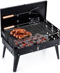 Vilde Grill węglowy składany przenośny walizka z przyborami 43x26x29 cm (5900670121287) Новинки Для дома и сада 