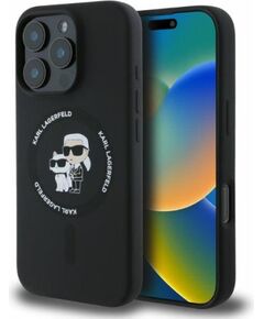 Karl Lagerfeld KLHMP16LSCMKCRHK Aizmugurējais Apvalks priekš Apple iPhone 16 Pro Neoriģinālie Maciņi