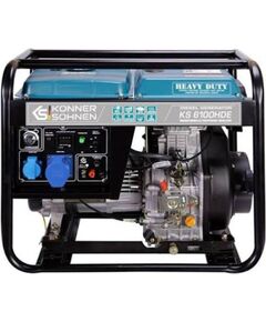 Könner & Söhnen KS6100HDE HEAVY DUTY dīzeļģenerators 5,5 kW Ģeneratori 