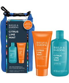 Baylis & Harding Men Body Care Set with Dry Bag ( Citrus, Lime & Mint ) - Dárková sada péče o tělo ( 3 ks ) Духи и косметика