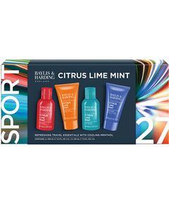 Baylis & Harding Men Refreshing Travel Set ( Citrus, Lime, Mint ) - Dárková sada péče o tělo a vlasy ( 4 ks ) Jaunumi - Smaržas