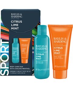 Baylis & Harding Man Body Care Duo ( Citrus, Lime & Mint ) - Dárková sada péče o tělo a pleť ( 2 ks ) Jaunumi - Smaržas