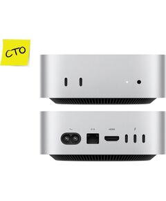 Dators Apple Mac mini M5 Pro chip ar 15 kodolu CPU un 16 kodolu GPU 24GB 512GB SSD (MHQN4ZD/A) Personālie datori