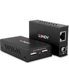 Система передачи AV-сигнала Lindy 43408 удлинитель AV передатчик и приемник AV Black Aдаптеры