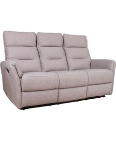 Recliner sofa BOWERS 3-seater with manual mechanism, beige Новинки Для дома и сада 