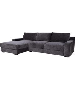 Corner sofa HERDIS LC, dark grey Новинки Для дома и сада 