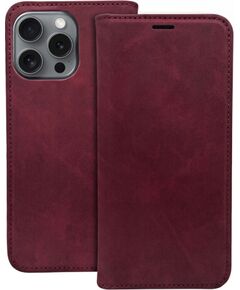 iLike   Smart Suede case for iPhone 17 Pro 6,3" / iPhone 18 Pro 6,3" maroon Neoriģinālie Maciņi