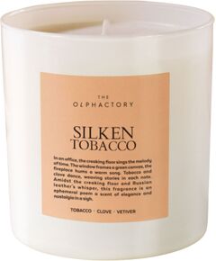 The Olphactory, Silken Tobacco, Scented Candle, 310 g Telpu aromāti