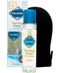 Set Fake Bake: Tanning Water, Bronzing, Self-Tanning Spray, 198 ml + Fake Bake, Tanning Mitts, Black Парфюмерные наборы