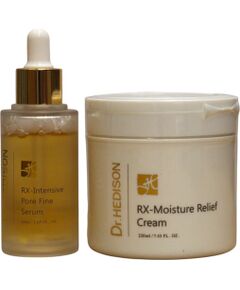 Set Dr. Hedison: RX-Heritage, Regenerating, Cream, For Face, 200 ml + RX-Heritage, Pore Reduction, Daily Use, Serum, Face, Neck, Décolleté, 50 ml Ķermeņa kosmētika