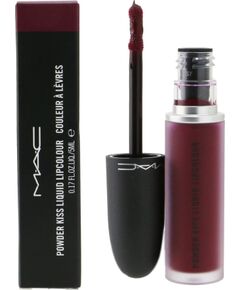 MAC, Powder Kiss, Matte, Liquid Lipstick, 983, Burning Love, 5 ml Lūpu krāsas, spīdumi, balzāmi
