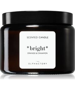 The Olphactory, Bright Orange & Cinnamon, Orange, Scented Candle, 360 g Telpu aromāti