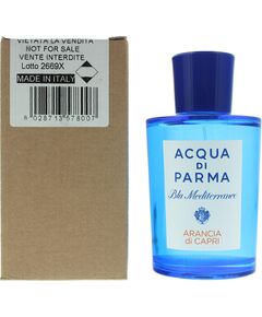 Acqua di Parma, Blu Mediterraneo Arancia di Capri, Eau De Toilette, Unisex, 150 ml *Tester Духи и косметика