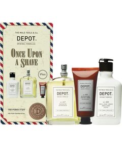 Set Depot: 400 Shave Specifics No. 402, Essential Oils, Soothing, Pre & Post Shaving Fluid, 100 ml + 400 Shave Specifics No. 405, Allantoin, Moisturizing, Shaving Cream, 125 ml + 400 Shave Specifics No. 407, Pro-Vitamin B5, Restoring & Refreshing, After-S Косметика для тела