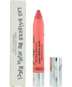 Nina Ricci, Jumbo Lipstick Matte, Matte, Cream Lipstick, Tempting Coral, 2.5 g Помады, блески, бальзамы