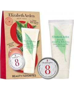 Set Elizabeth Arden: Eight Hour Cream Lip Tin, Protecting, Lip Balm, 13 ml + Green Tea - Honey Drops, Hydrating, Body Cream, 100 ml Косметика для тела