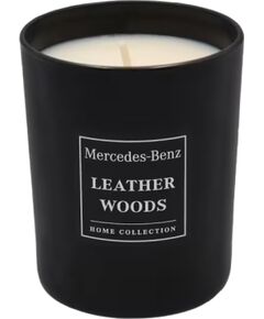 Mercedes-Benz, Leather Woods, Woody, Scented Candle, 180 g Telpu aromāti