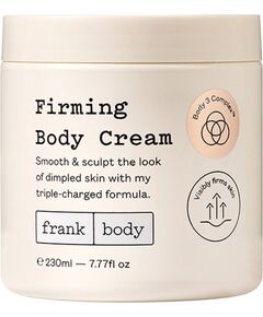 Frank Body, Firming, Toning, Body Cream, Daily, 230 ml Ķermeņa kosmētika