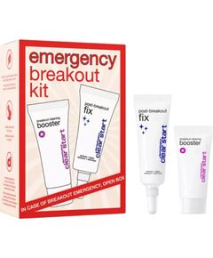 Emergency Breakout Set Dermalogica: Clear Start Brakeout Fix, Restorative, Local Treatment Cream, For Acne & Breakouts, For Face, 4 ml + Clear Start Breakout Booster, Clearing, Local Treatment Cream, For Acne & Breakouts, For Face, 4 ml Ķermeņa kosmētika