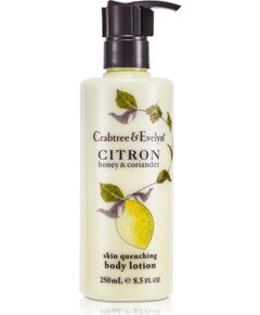 Crabtree & Evelyn, Citron, Honey & Coriander, Revitalizing, Daily, Body Lotion, All Over Body, 250 ml Косметика для тела