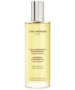 Cinq Mondes, Universal Ayurvedic, Ayurvedic Oil, Nourishing & Repairing, Dry Body Oil, 100 ml Ķermeņa kosmētika