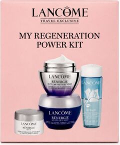 Set Lancome: Advanced Genifique, Anti-Aging, Serum, For Face, 10 ml + Renergie Yeux Multi-Lift, Lifting & Firming, Day, Eye Cream, 15 ml + Renergie Multi-Lift Ultra, Anti-Wrinkle & Firming, Day, Cream, For Face, 15 ml + Renergie Multi Lift, Moisturizing,  Косметика для тела