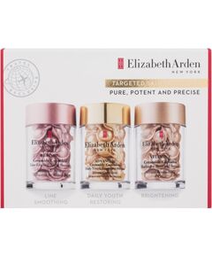 Set Elizabeth Arden: Retinol Ceramide, Reduces Fine Lines & Wrinkles, Daily, Serum Capsules, For Face & Neck, 30 pcs + Advanced Ceramide, Nourishing & Restoring, Morning & Evening, Serum Capsules, For Face & Neck, 30 pcs + Ceramide, Vitamin C, Brightening Косметика для тела