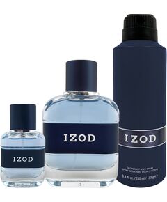 Set Izod: Classic, Eau De Toilette, For Men, 100 ml + Classic, Eau De Toilette, For Men, 15 ml + Classic, Deodorant Spray, For Men, 200 ml Парфюмерные наборы