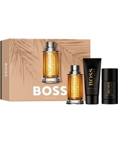 Set Hugo Boss: The Scent, Eau De Toilette, For Men, 100 ml + The Scent, Deodorant Stick, For Men, 75 ml + The Scent, Cleansing, Shower Gel, For All Skin Types, 100 ml Dāvanu komplekti