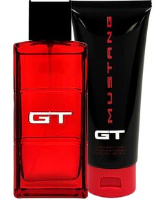 Set Ford: Mustang GT Photobox, Eau De Toilette, For Men, 100 ml + Mustang GT Photobox, Body Wash, 150 ml Dāvanu komplekti