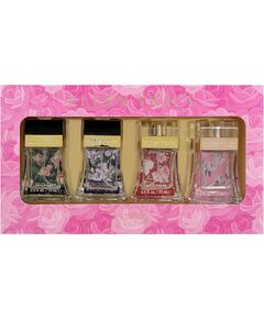 Set Ellen Tracy: Sparkling, Eau De Parfum, For Women, 15 ml + Strong, Eau De Parfum, For Women, 15 ml + Sensational, Eau De Parfum, For Women, 15 ml + Courageous, Eau De Parfum, For Women, 15 ml Dāvanu komplekti