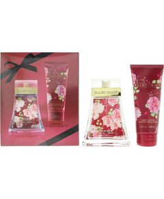 Set Ellen Tracy: Red Sensational, Eau De Parfum, For Women, 100 ml + Red Sensational, Hydrating, Body Lotion, 100 ml Dāvanu komplekti