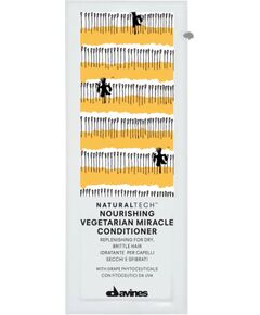 Set, Davines, NaturalTech Nourishing Vegetarian Miracle, Hair Conditioner, Hydrating, 12 pcs, 12 ml Matu kopšana