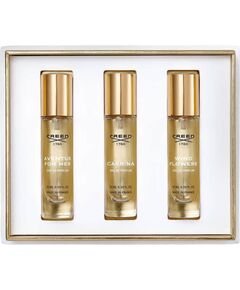Set Creed: Aventus, Eau De Parfum, For Women, 10 ml + Wind Flowers, Eau De Parfum, For Women, 10 ml + Carmina, Eau De Parfum, For Women, 10 ml Dāvanu komplekti