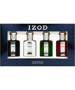 Legacy Set Izod: White, Eau De Toilette, For Men, 15 ml + Green, Eau De Toilette, For Men, 15 ml + Red, Eau De Toilette, For Men, 15 ml + Blue, Eau De Toilette, For Men, 15 ml Dāvanu komplekti
