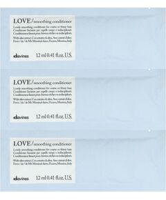 Davines, Love Smoothing, Hair Conditioner, 12 pcs, 12 ml Matu kopšana