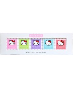 Hellokitty Set Hello Kitty: Iconic Vichy Bleu, Eau De Toilette, For Girls, 5 ml *Miniature + Iconic Vichy Vert, Eau De Parfum, For Girls, 5 ml *Miniature + Iconic Vichy Rouge, Eau De Toilette, For Girls, 5 ml *Miniature + Iconic Vichy Rose, Eau De Toilett Парфюмерные наборы