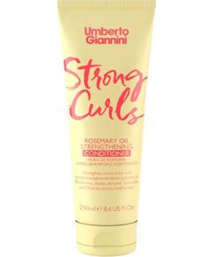 Umberto Giannini, Strong Curls, Hair Conditioner, Strengthening, 250 ml Matu kopšana