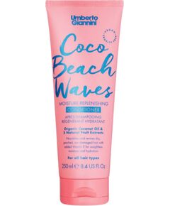 Umberto Giannini, Coco Beach Waves, Vegan & Cruelty-Free, Hair Conditioner, Hydrating & Moisturising, 250 ml Уход за волосами