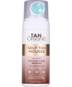 TanOrganic, Self Tan, Nourishing, Self-Tanning Mousse, For Face & Neck, 120 ml Ķermeņa kosmētika