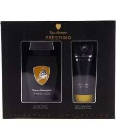 Set Tonino Lamborghini: Prestigio, Eau De Toilette, For Men, 75 ml + Prestigio, Refreshing, After-Shave Balm, 100 ml Dāvanu komplekti
