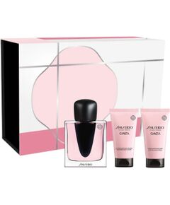 Set Shiseido: Ginza, Eau De Parfum, For Women, 50 ml + Ginza, Moisturizing, Body Lotion, 50 ml + Ginza, Hydrating, Hand Cream, 50 ml Парфюмерные наборы
