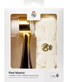 Set Real Madrid: Real Madrid, Facial Cleansing Brush + Real Madrid, Hair Band, White Косметика для тела