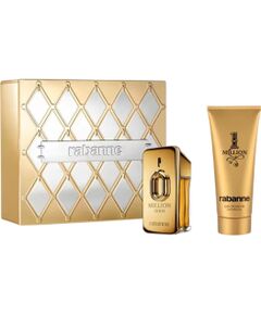 Set Paco Rabanne: Million Gold, Eau De Parfum, For Women, Refillable, 50 ml + Million Gold, Shower Gel, 100 ml Dāvanu komplekti