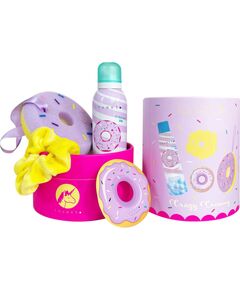 Set Inuwet: Donut, Cleansing & Moisturising, Shower Mousse, 200 ml + Scrunchy, Hair Elastic + Donut, Body Sponge + Donut, Gift Sticker Парфюмерные наборы