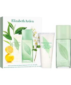 Set Elizabeth Arden: Green Tea, Eau De Toilette, For Women, 100 ml + Green Tea, Moisturizing, Body Lotion, Body, 100 ml Парфюмерные наборы